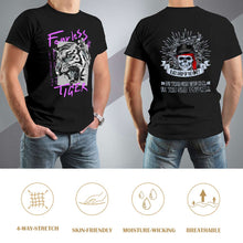 Lade das Bild in den Galerie-Viewer, Doppelseitiger Druck Kurzarm T-Shirt Rundhalsshirt Herren / Männer - selbst gestalten und bedrucken