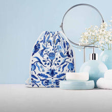 Lade das Bild in den Galerie-Viewer, Drawstring Storage Bag Canvas Kordelzugbeutel beidseitiger Druck mit Foto Text selbst gestalten und bedrucken