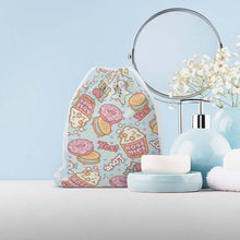 Lade das Bild in den Galerie-Viewer, 12*18cm / 20*25cm Drawstring Storage Bag Canvas Kordelzugbeutel einseitiger Druck mit Foto Text selbst gestalten und bedrucken