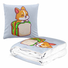 Lade das Bild in den Galerie-Viewer, (Druckteil zwei gleiche Bilder) doppelseitig bedruckte Kissen Wohndecke Flauschige Decke mit Fotos Muster Text selbst gestalten