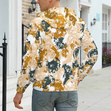 Lade das Bild in den Galerie-Viewer, Kurzjacke Wendejacke Kurze Übergangsjacke Printjacke A537 für Herren Männer selbst gestalten und bedrucken(Mehrere Bilder)