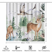 Lade das Bild in den Galerie-Viewer, Duschvorhang Badematte Badvorleger rutschfest Waschbar Set 4 Teilig U-Förmiger Duschvorleger Duschteppich mit Fotos Muster Text Logo selbst gestalten und bedrucken