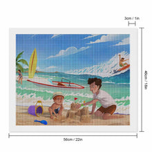 Lade das Bild in den Galerie-Viewer, Eckige Steinchen Diamond Painting / Diamant Malerei / Diamant Bilder Eigenes Bild selbst gestalten und bedrucken