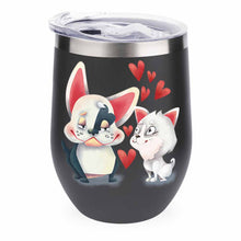 Lade das Bild in den Galerie-Viewer, Edelstahl Isolierbecher Thermoskanne mit Fotos / Bildern oder Text selbst gestalten und bedrucken