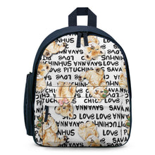 Lade das Bild in den Galerie-Viewer, Einfache Schultasche Schulrucksack für Kinder XB0604091 mit Fotos Muster Text Logo selbst gestalten und bedrucken