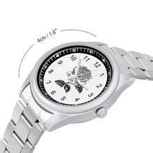 Lade das Bild in den Galerie-Viewer, Einfache Stahlbanduhr Armbanduhr selbst gestalten und bedrucken