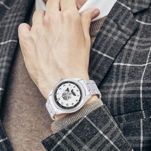 Lade das Bild in den Galerie-Viewer, Einfache Stahlbanduhr Armbanduhr selbst gestalten und bedrucken