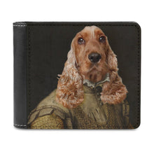 Lade das Bild in den Galerie-Viewer, Einseitiger Druck Luxus Mini Geldbörse Geldbeutel Brieftasche Portemonnaie Geldklammer für Damen & Herren aus 100% echtem Leder mit Fotos Muster Text Logo selbst gestalten und bedrucken