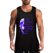Lade das Bild in den Galerie-Viewer, Einseitiger Frontdruck Herren Tank-Top Muscle Shirt mit Fotos Muster Text Logo selbst gestalten und bedrucken