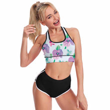 Lade das Bild in den Galerie-Viewer, Einzelbild-Design 2023 NEW Sport BH Yoga Bra Top Sportbra A6K mit Fotos Muster Text Logo selbst gestalten und bedrucken