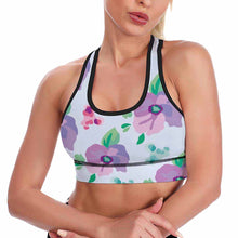 Lade das Bild in den Galerie-Viewer, Einzelbild-Design 2023 NEW Sport BH Yoga Bra Top Sportbra A6K mit Fotos Muster Text Logo selbst gestalten und bedrucken