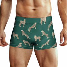 Lade das Bild in den Galerie-Viewer, Einzelbild-Design Herren Unterhose Männer Boxershort High Waist und mit breitem Elastikbündchen SDS025 mit Fotos Muster Text Logo selbst gestalten und bedrucken