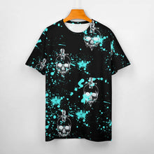 Lade das Bild in den Galerie-Viewer, Einzelbild-Design Vollprint 100% Baumwolle T-Shirt ay001 Männer / Herren mit Fotos Muster Text Logo selbst gestalten und bedrucken