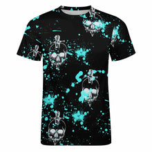 Lade das Bild in den Galerie-Viewer, Einzelbild-Design Vollprint 100% Baumwolle T-Shirt ay001 Männer / Herren mit Fotos Muster Text Logo selbst gestalten und bedrucken