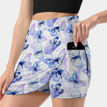 Lade das Bild in den Galerie-Viewer, Einzelbilddruck A-Line Hosenrock Damen AMQ mit Fotos Muster Text Logo selbst gestalten und bedrucken