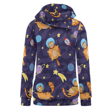 Lade das Bild in den Galerie-Viewer, Einzelbilddruck All Over-Druck Kapuzensweatshirt melierter Sweater Pullover mit Kapuze & Kontrastdetails mit Fotos Muster Text Logo selbst gestalten und bedrucken