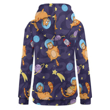 Lade das Bild in den Galerie-Viewer, Einzelbilddruck All Over-Druck Kapuzensweatshirt melierter Sweater Pullover mit Kapuze & Kontrastdetails mit Fotos Muster Text Logo selbst gestalten und bedrucken