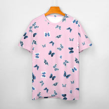 Lade das Bild in den Galerie-Viewer, Einzelbilddruck Allover Print Rundhalsshirt Damen / Frauen 100% Baumwolle Kurzarmshirt Tshirt ay001 mit Fotos Muster Text Logo selbst gestalten und bedrucken