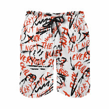 Lade das Bild in den Galerie-Viewer, Einzelbilddruck Badeshorts Badehose Herren Schnelltrocknende Beachshorts Kordelzug Boardshorts Schwimmhose Männer D1P mit Fotos Muster Text Logo selbst gestalten und bedrucken