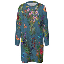 Lade das Bild in den Galerie-Viewer, Einzelbilddruck Damen / Frauen Langarm T-shirt TSHIRT A072 mit zwei großen Seitetaschen mit Fotos Muster Text Logo selbst gestalten und bedrucken