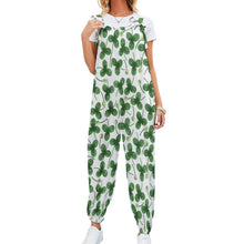 Lade das Bild in den Galerie-Viewer, Einzelbilddruck Damen / Frauen Overall mit Trägern zum Knoten Jumpsuit RP mit Fotos Muster Text Logo selbst gestalten und bedrucken