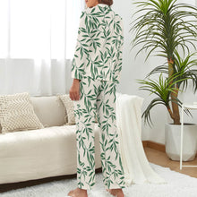 Lade das Bild in den Galerie-Viewer, Einzelbilddruck Damen / Frauen Schlafanzug Nachthemd DTZ Pyjama im Hemdblusenlook (1 tlg., 1 Stück) durchgeknöpft mit Fotos Muster Text Logo selbst gestalten und bedrucken