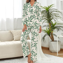 Lade das Bild in den Galerie-Viewer, Einzelbilddruck Damen / Frauen Schlafanzug Nachthemd DTZ Pyjama im Hemdblusenlook (1 tlg., 1 Stück) durchgeknöpft mit Fotos Muster Text Logo selbst gestalten und bedrucken