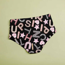 Lade das Bild in den Galerie-Viewer, Einzelbilddruck Damen / Frauen Taillenslip Unterwäsche Kurze Hose Slip in toller High-Waist Schnittform NZ052 mit Fotos Muster Text Logo selbst gestalten und bedrucken