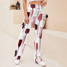 Lade das Bild in den Galerie-Viewer, Einzelbilddruck Damen / Frauen Yoga Hose Gerade geschnittene Yogahose zum Schnüren XP mit Fotos Muster Text Logo selbst gestalten und bedrucken