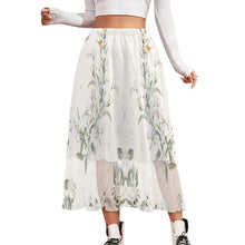 Lade das Bild in den Galerie-Viewer, Multi-Image-Druck Damen / Frauen Sommerrock doppellagiges Chiffon-Rock NZ062 mit Fotos Muster Text Logo selbst gestalten und bedrucken