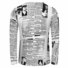 Lade das Bild in den Galerie-Viewer, Einzelbilddruck Herren / Männer Voll Druck Langarmshirt TSHIRT EL mit Fotos Muster Text Logo selbst gestalten und bedrucken