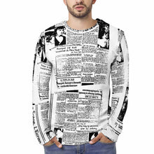 Lade das Bild in den Galerie-Viewer, Einzelbilddruck Herren / Männer Voll Druck Langarmshirt TSHIRT EL mit Fotos Muster Text Logo selbst gestalten und bedrucken