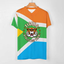 Lade das Bild in den Galerie-Viewer, Einzelbilddruck Fußball WM Herren Jersey Personalisierter Fußballtrikot Fußball Trikot 3Z06 mit Fotos Muster Text Logo selbst gestalten und bedrucken