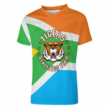 Lade das Bild in den Galerie-Viewer, Einzelbilddruck Fußball WM Herren Jersey Personalisierter Fußballtrikot Fußball Trikot 3Z06 mit Fotos Muster Text Logo selbst gestalten und bedrucken