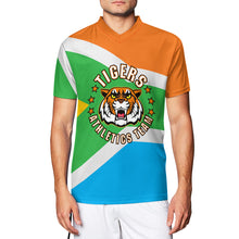 Lade das Bild in den Galerie-Viewer, Einzelbilddruck Fußball WM Herren Jersey Personalisierter Fußballtrikot Fußball Trikot 3Z06 mit Fotos Muster Text Logo selbst gestalten und bedrucken