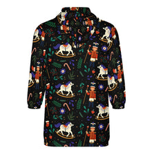 Lade das Bild in den Galerie-Viewer, Einzelbilddruck Weihnachten Kapuzensweatshirt Mädchen Sweatshirt Kapuzenpullover B412 Blanket Hoodie mit Fotos Muster Text Logo selbst gestalten und bedrucken