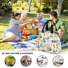 Lade das Bild in den Galerie-Viewer, Einzelbilddruck Lunchtasche Kühltasche Isoliertasche Lunchbag Thermotasche mit Reißverschluss mit Fotos Muster Text Logo selbst gestalten und bedrucken