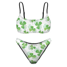 Lade das Bild in den Galerie-Viewer, Einzelbilddruck Push-Up Bustier Bikini Set 2 tlg. S100D55 Damen mit Foto Muster Text Logo selbst gestalten und bedrucken