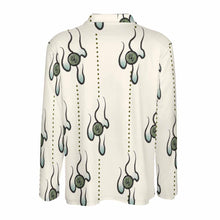 Lade das Bild in den Galerie-Viewer, Einzelbilddruck Sport Langarm Polo Shirt Hemd Langarmhemd Businesshemd SDS008 Herren / Männer mit Fotos Muster Text Logo selbst gestalten und bedrucken