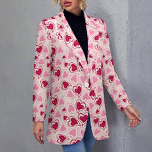 Lade das Bild in den Galerie-Viewer, Einzelbilddruck Voll Druck Damen / Frauen Sommerlicher Anzug Hosenanzug Casual Suit Elegant mit Fotos Muster Text Logo selbst gestalten und bedrucken