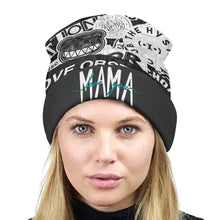 Lade das Bild in den Galerie-Viewer, Einzelbilddruck Volldruck Strickmütze Beanie Wintermütze für Herren und Damen mit Fotos Muster Text Logo selbst gestalten und bedrucken