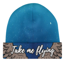 Lade das Bild in den Galerie-Viewer, Einzelbilddruck Volldruck Strickmütze Beanie Wintermütze für Kinder mit Fotos Muster Text Logo selbst gestalten und bedrucken