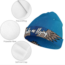 Lade das Bild in den Galerie-Viewer, Einzelbilddruck Volldruck Strickmütze Beanie Wintermütze für Kinder mit Fotos Muster Text Logo selbst gestalten und bedrucken