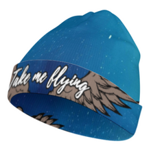 Lade das Bild in den Galerie-Viewer, Einzelbilddruck Volldruck Strickmütze Beanie Wintermütze für Kinder mit Fotos Muster Text Logo selbst gestalten und bedrucken