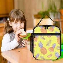 Lade das Bild in den Galerie-Viewer, Einzelbilddruck isolierte Lunch Tasche Lunchbag Wiederverwendbare Thermo-Tragetasche für Schulen, Picknick, Arbeit, Reisen mit Fotos Muster Text Logo selbst gestalten und bedrucken