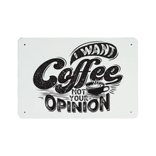 Lade das Bild in den Galerie-Viewer, Eisenblech horizontale Platte Metallschild Blechschilder Deko Schild mit Spruch Wand- und Türdeko selbst gestalten und bedrucken