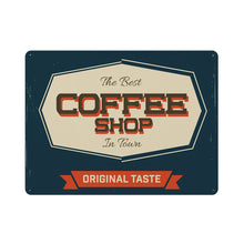 Lade das Bild in den Galerie-Viewer, Eisenblech horizontale Platte Metallschild Blechschilder Deko Schild mit Spruch Wand- und Türdeko selbst gestalten und bedrucken