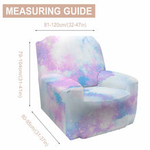 Lade das Bild in den Galerie-Viewer, Elastischer Sofabezug 1 Sitzer Sofahusse Sesselbezug Stretch Couch Möbelschutz Abdeckung mit Foto Text selbst gestalten und bedrucken