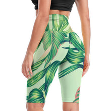 Lade das Bild in den Galerie-Viewer, Elegante Yoga Hose 1/2 Sporthose Damen / Frauen YJ047 selbst gestalten und bedrucken