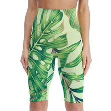 Lade das Bild in den Galerie-Viewer, Elegante Yoga Hose 1/2 Sporthose Damen / Frauen YJ047 selbst gestalten und bedrucken